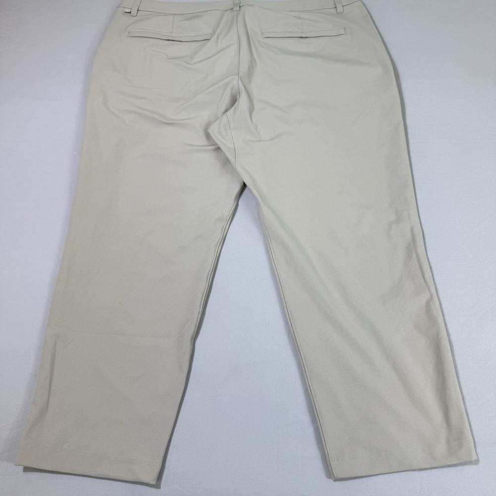 Lululemon‎ Commission Pants Mens 40x28 5 Pocket Chino Beige Performance Stretch - Picture 12 of 16